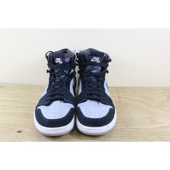 Nike Sneakers Mens 13 Air Jordan 1 Zoom CMFT High Black Gray CT0978-001 Athletic - Picture 2 of 10